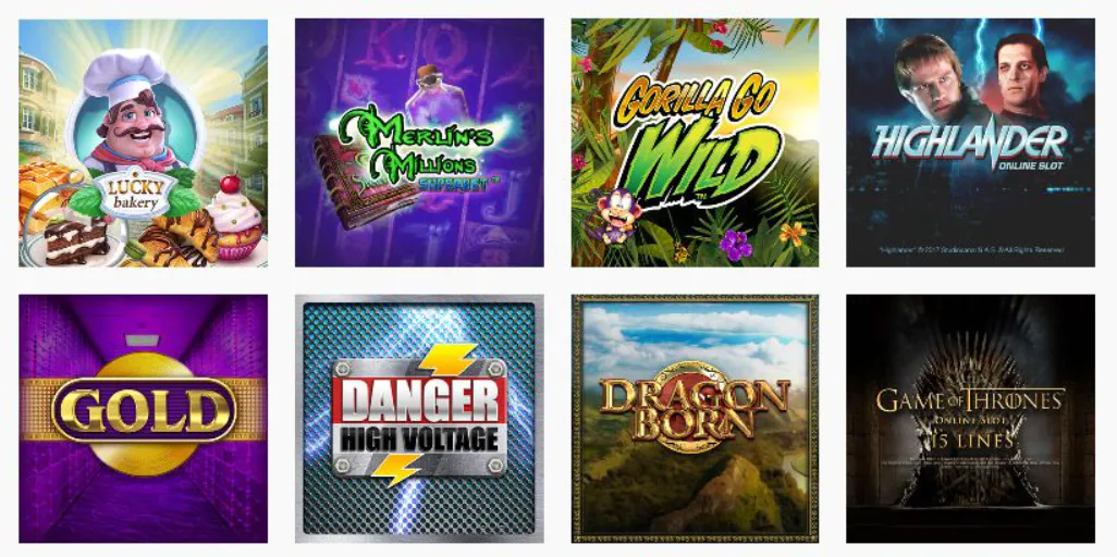 toals casino top games
